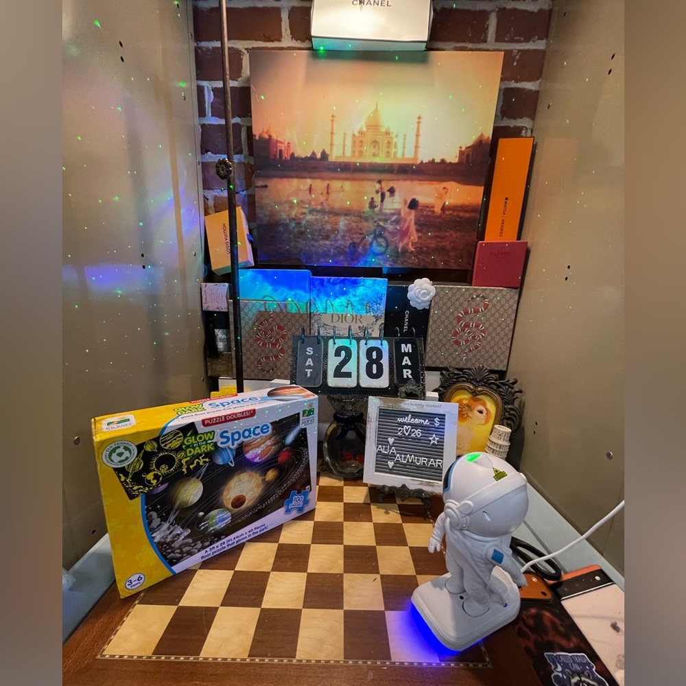 Galaxy Projector, Star Projector Night solar& puzzle